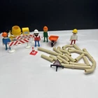 Vintage 1970 Playmobil System Construction Set Road Crew - Mixed Lot Used. Price: $19.99.