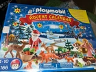 1996 Playmobil #4166 Christmas Advent Calendar - Most Unopened Used. Price: $39.99.