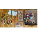 Playmobil Pirate Ship Lot 20+ Figures 50+ACCESSORIES Treasure Chest Box Used. Price: $145.00.