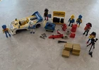 Vintage Playmobil 3738 White Race Car With Pit Crew 6 Figures & Accessories! New. Price: $49.95.