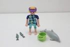 Playmobil Like 5876 Setnr. Series Figures Mystery Bag Dolphin Trainer Animal Zoo Used. Price: $7.25.