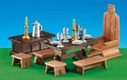 Playmobil 6377 Great Hall Castle Furniture - Mint Bag Original Store Stock New. Price: $39.00.