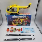 Vintage Playmobil Air & Fire Rescue Helicopter 3845 Toy Playset Incomplete Used. Price: $47.49.