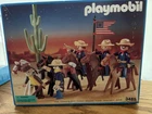 Playmobil Western Cavalry Soldiers On Horses Set 3485 (boxed) New. Price: $99.99.