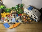 Vtg Playmobil Camping Adventure Playset Figures & Accessories. 9318 Mixed Lot Used. Price: $75.00.