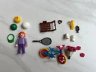 Vintage Playmobil 4999 Multikid Rare Bicycle Child Figure Used. Price: $5.00.