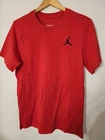 Nike Air Jordan Embroidered Jumpman T-shirt Size Medium DC7485 612 Fire New. Price: $29.99.
