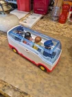 2011 Playmobil Geobra #6773 - Airport Shuttle Bus W/4 People From 1990 Used. Price: $10.00.