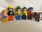 Vintage 1990 Playmobil 6630 Toy 1-2-3 Figures Caucasian Family New. Price: $11.00.