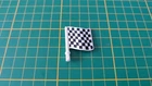 Playmobil Wavy Square Flag Reference 30647973 Spare Part #D54 Occasion. Price: $6.86.