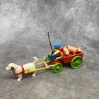 Playmobil Victorian Boy W/ Dog Cart & Baby Pigs Farm Animals Used. Price: $29.99.