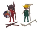 Vintage Schaper Farmer And Indian Introductory Sampler 2953 Playmobil No Dog Used. Price: $8.99.