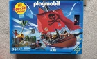 Playmobil 3619 Pirate Ship Starter Set Vintage 2001 Open Box New! Rare Used. Price: $225.00.