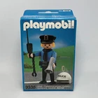 New Playmobil Officer 3338 Vintage Blonde Policeman Cop Riot Gear. Price: $19.99.