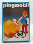 Gig Playmobil 3357 Figures Girl Pram Vintage Mom Stroller Infant Nuovo. Price: $23.25.