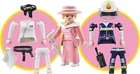 Playmobil 9855 Interchangeable Girl Dress/ Karate/ Firefighter 3IN1 New. Price: $5.00.