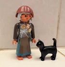 Playmobil Gingerbread House Witch Adult Figure Hansel & Gretel 4212 W/ Cat Used. Price: $5.99.