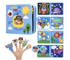 Busy Book For Toddlers 1 3 Felt Montessori Quiet Travel Toy New. Price: $20.00.