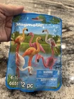 Playmobil 6651 Flamingo 12 Pc New Sealed. Price: $14.99.