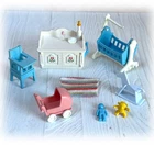 Playmobil 5313 Nursery Baby's Room 1995 Replacement Pieces Your Choice Used. Price: $5.00.
