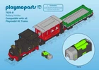 Playmobil 7829 + 4392 Battery For Rc Trains 4010 4011 4016 4017 4018 4019 4020 New. Price: $33.53.
