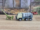 Matchbox Jurassic World Dino Transporter Dilopho-loader Dilophosaurus 2018 Used. Price: $16.00.