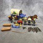 Playmobil 3785 Virginia Mountain Boys Southern Covered Wagon Used. Price: $69.99.