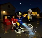 Playmobil 5829 Fire Fighters And Pump Complete Used. Price: $11.04.