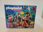 Playmobil 4438 Barbarian Attack Troop Catapult Set Knights Open Box New. Price: $49.99.