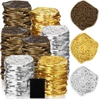 Hanaive 100 Pcs Metal Pirate Coins Treasure Chest Spanish Doubloon Fake To New. Price: $33.98.