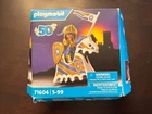 Playmobil 71604 Knight With Horse 50TH Anniversary Damaged Box Used. Price: $25.00.