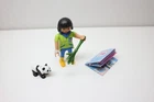 Playmobil 70566 Series 19 Figure Magic Bag Zoo Keeper With Panda Bear Animal Used. Price: $7.75.
