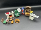 Vintage 1990 Playmobil Victorian 5310 Living Room Grandpa Fireplace Cats Used. Price: $39.99.