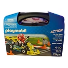 Playmobil Action Go-kart Racer Carry Case Building Set #9322 29 Pc New Gift. Price: $17.00.