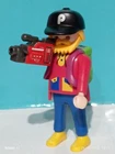 Playmobil Hiker Figure With Small Children Zoo Ref 3638 Animals Camera Used. Price: $13.45.