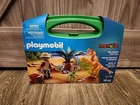 Playmobil 70108 Dinos Explorer Carry Case 18 Piece Nib New. Price: $21.11.