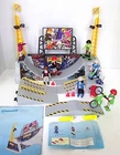 Playmobil Skate Park 4414 4415 4417 - People Figures, Ramps, Accessories Used. Price: $48.00.