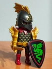 Playmobil Medieval Knight Figure Golden Dragon Ref 3841 5742 5784 7670 Used. Price: $11.14.