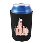 Middle Finger Collapsible Can Coolie (1, Black) New. Price: $16.65.