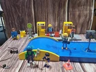 Playmobil Gas Station Mixed Lot 6 People Pump Oil Can Cone Wrench Used. Price: $25.00.