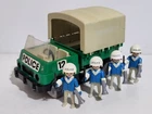 Playmobil 3233 Antique Vehicle Truck Green Canvas Police Riotproof Patrol Used. Price: $46.39.