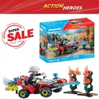 Playmobil 71825 Action Heroes Firefighting Quad New Boxed !!. Price: $49.00.