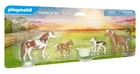 Playmobil Animals Set 71000 Two Icelandic Horses With Foals Addon New. Price: $50.22.