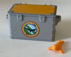 Playmobil 5557 Wildlife Treehouse Adventure Silver Gray Trunk Chest & Seal Used. Price: $9.99.