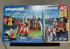 New Playmobil 40TH Anniversary Knight's Tournament Sealed Set Cannon Wagon #5168. Price: $46.00.