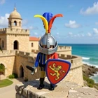 Playmobil Special 4555 King Tournament Knight Complete Rare Used. Price: $12.74.