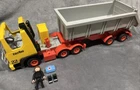 Retired Vintage Playmobil 3141 3265 Large Dump Truck Turbo 22 Used. Price: $64.99.