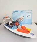 Playmobil City Action #5625 Recue Boat W/2 Figures Life Preserver Used. Price: $10.00.