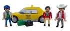 Retired Playmobil Taxi Set # 3323 Vehicle Figures Suitcases Paper 1997 Complete Used. Price: $45.00.