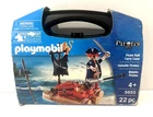 Playmobil Pirate Raft Carry Case Set With Firing Cannon 22 Pieces 5655 New!. Price: $24.99.